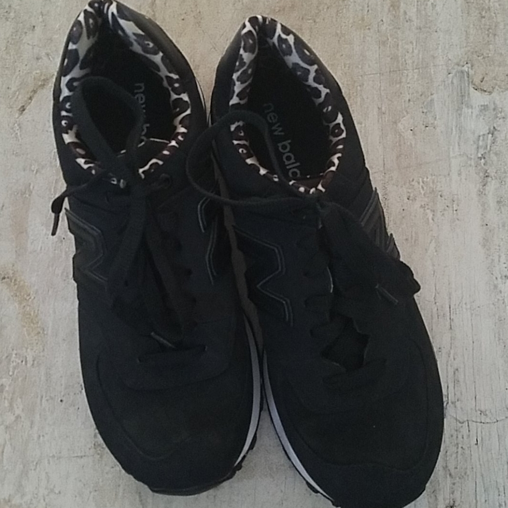 Suede/Leopard NB 574